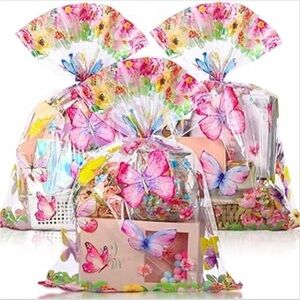 30 pcs of Floral Butterfly Party Favor Bags
